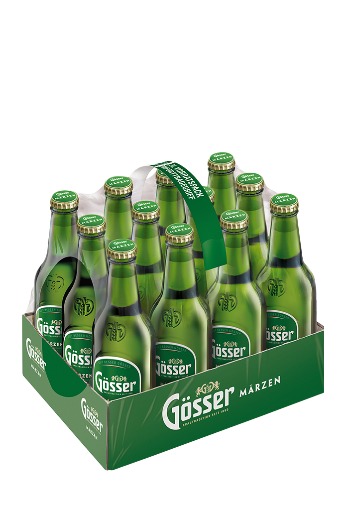 12 0.33l Fl Gösser Märzen +Tragegriff EW 