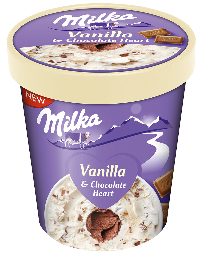 6 480ml Pg TKK Milka Eis Vanille Choco Tub 