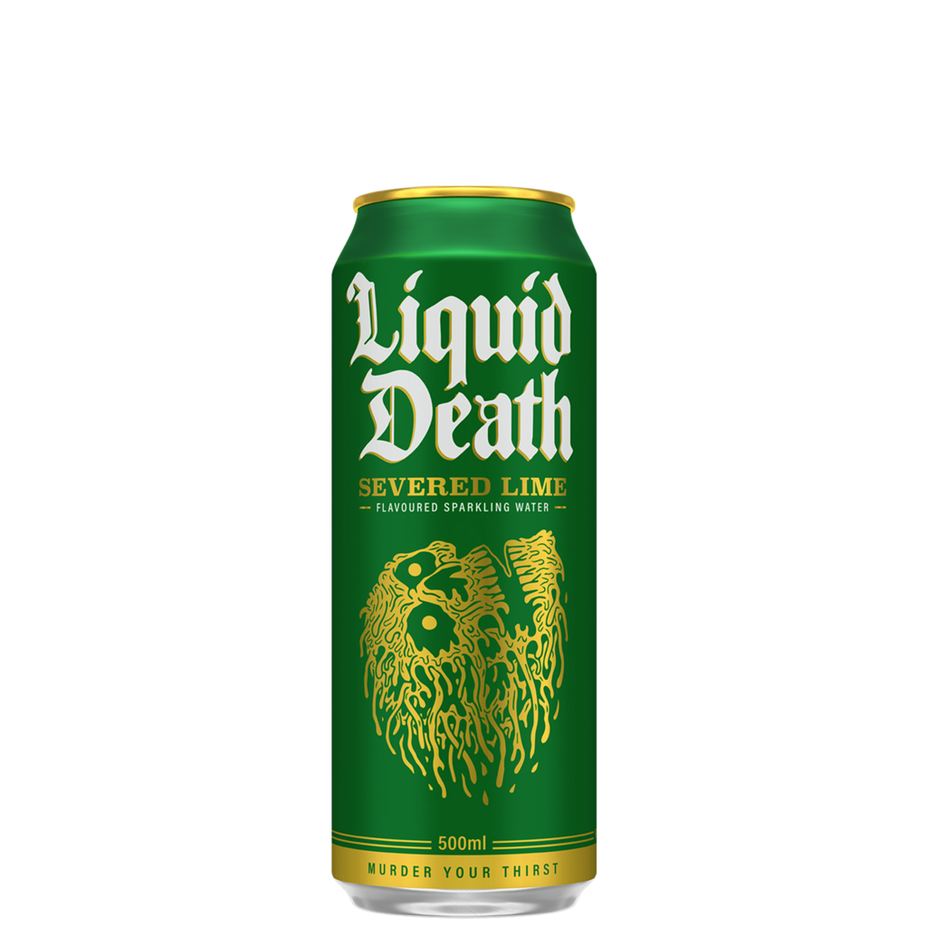 12 0.50l Ds Liquid Death Severed Lime Sparkling Water 