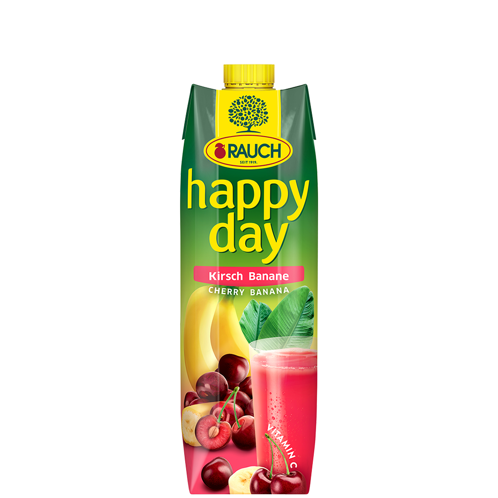 6 1.00l Pg Rauch Happy Day Kirsch Banane 