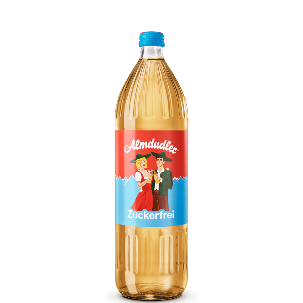 6 1.00l Fl Almdudler Zuckerfrei MW  