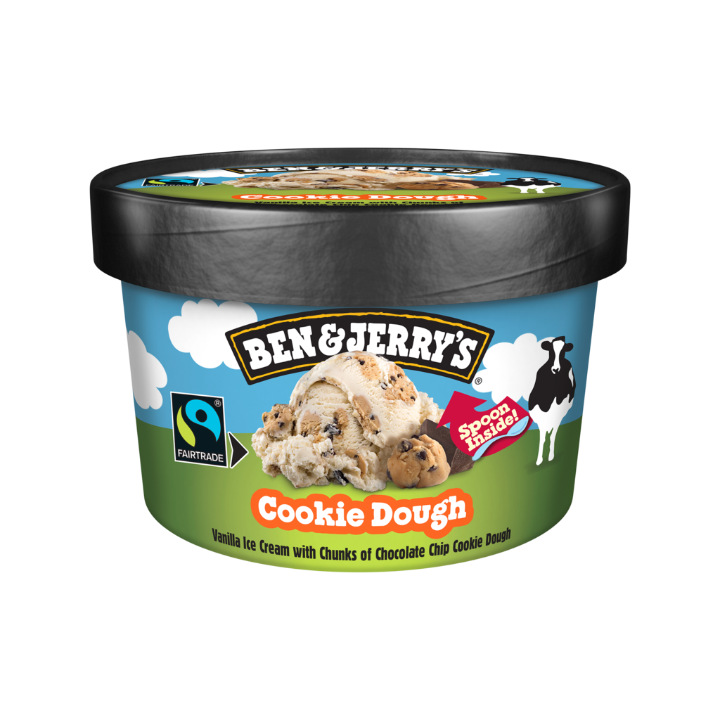 12 100ml Pg TKK Ben&Jerrys Eisbecher Cookie Dough 