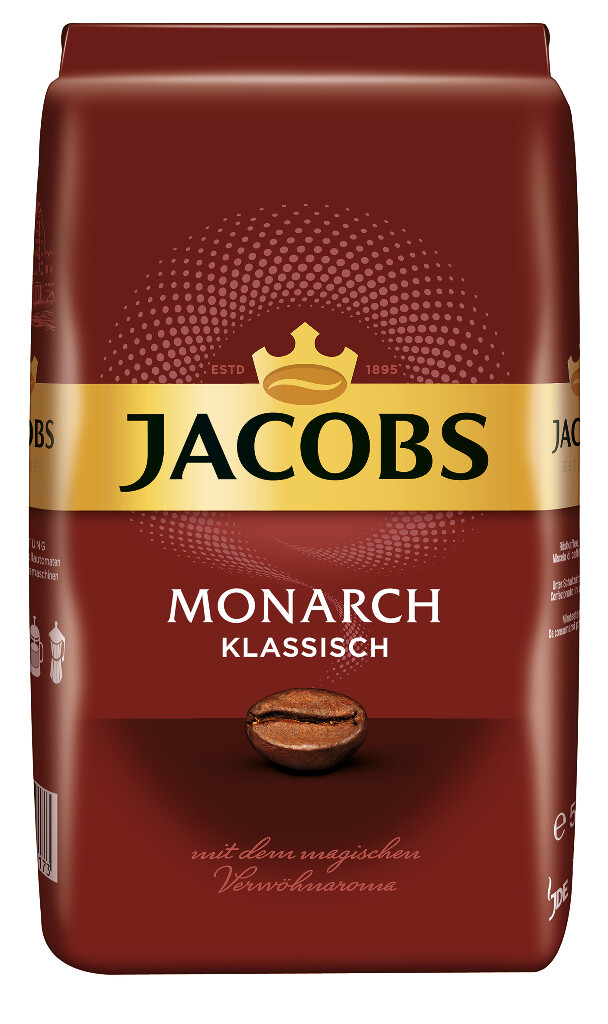 12 500gr Pg Jacobs Monarch ganze Bohne 