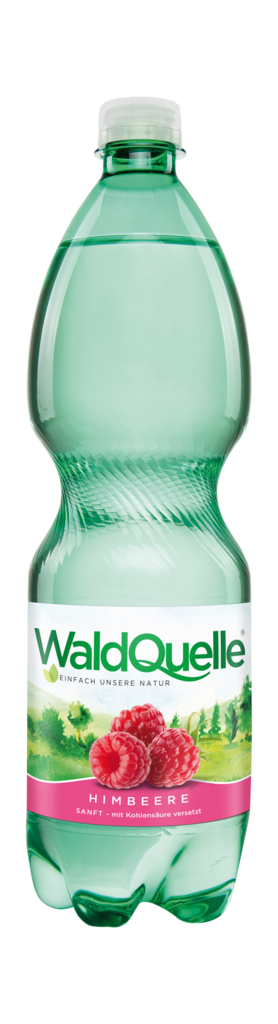 6 1.00l Fl Waldquelle Himbeere PET EWP 