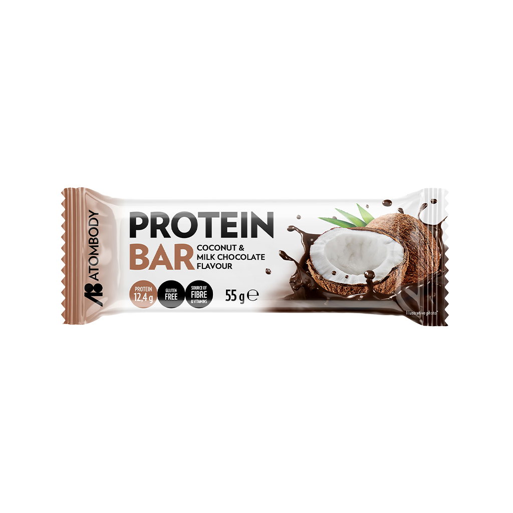 24 55g Rg Atombody Protein Bar Coconut Milk Chocolate 