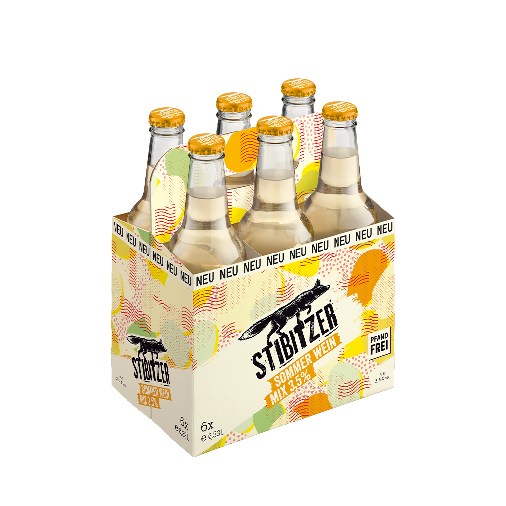 4 6/0.33MP Stibitzer Sommer Wein Mix Vol. 3,5% EW 