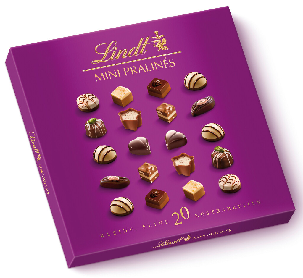 8 100g Pg Lindt Mini Pralinés 