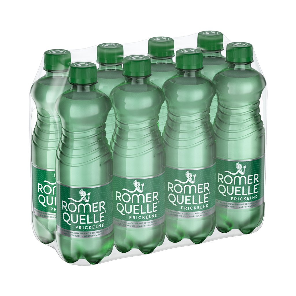8 0.50l Fl Römerquelle prickelnd PET EWP 