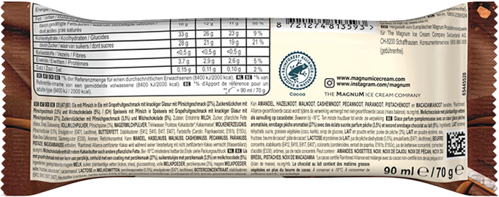 20 90ml Pg TKK Eskimo Magnum Eis La Pêche  