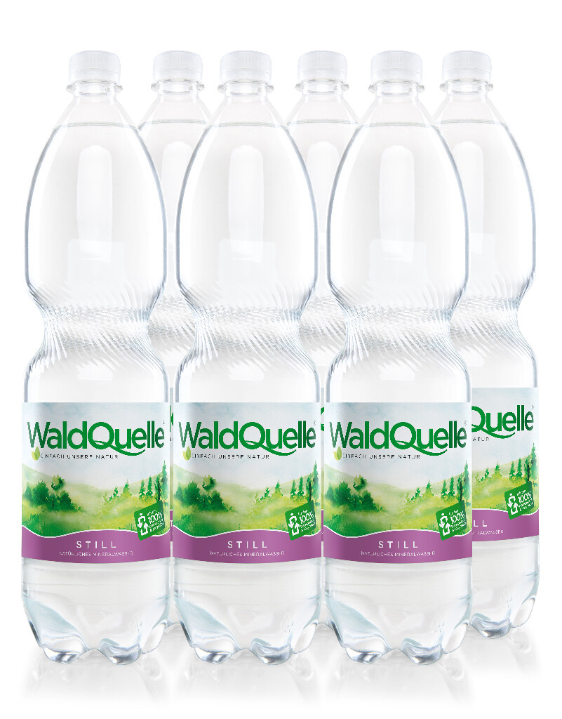 6 1.50l Fl Waldquelle still PET EWP 