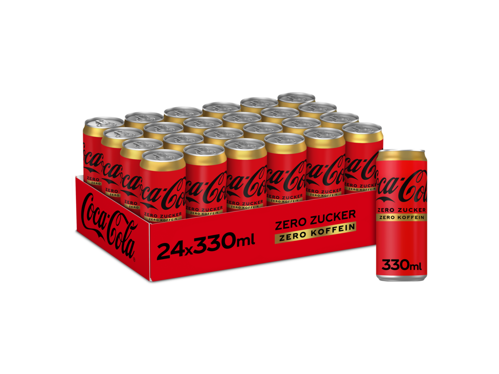 24 0.33l Ds Coca Cola Zero Zero Koffein EWP 