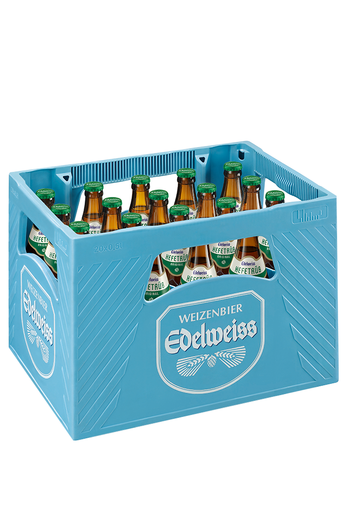 20 0,50lFl Edelweiss Hefetrüb MW 
