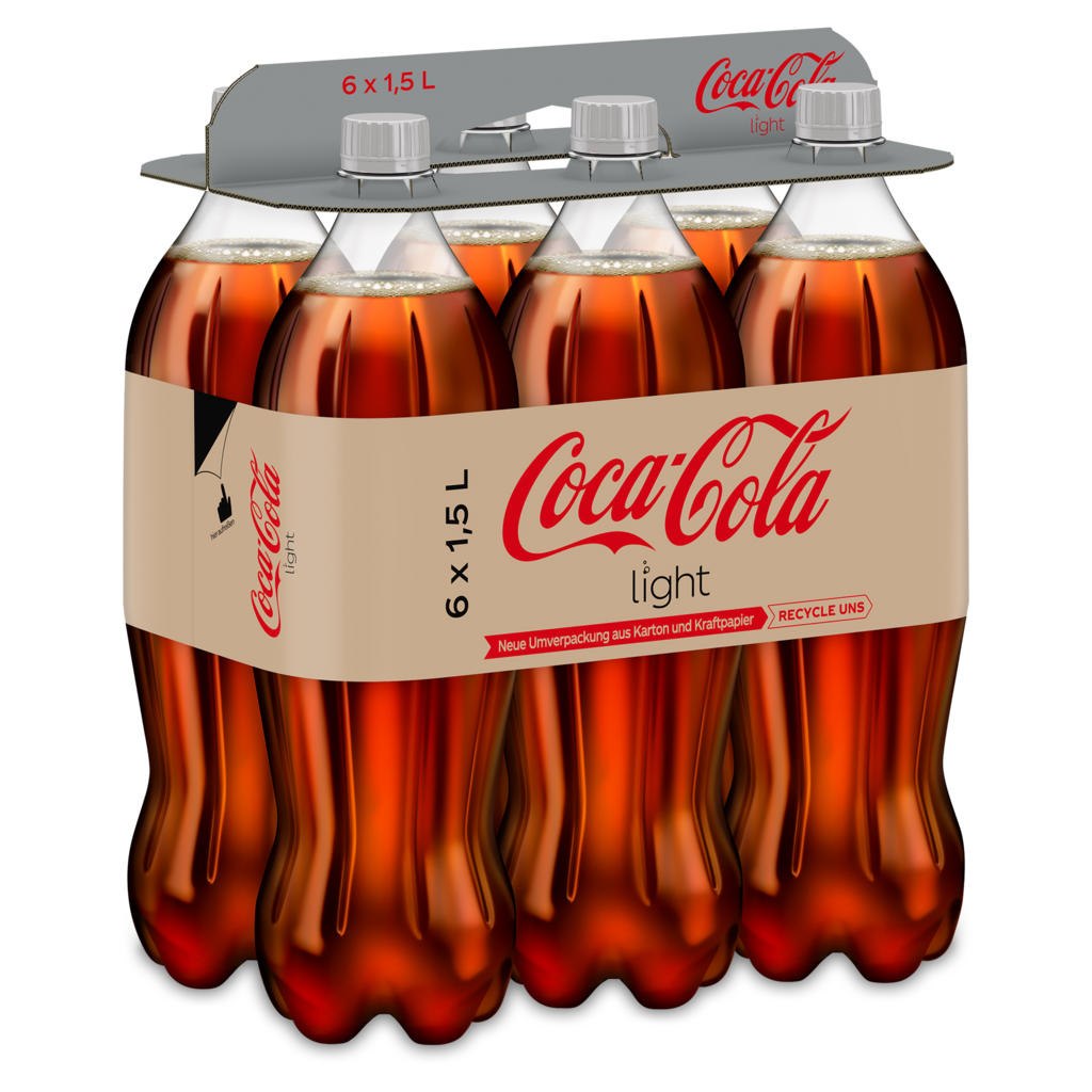 6 1.50l Fl Coca-Cola Light Litetop PET EWP 