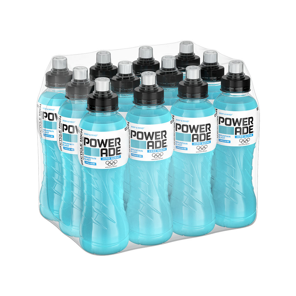 12 0.50l Fl Powerade Zero Mountain Blast PET EWP 
