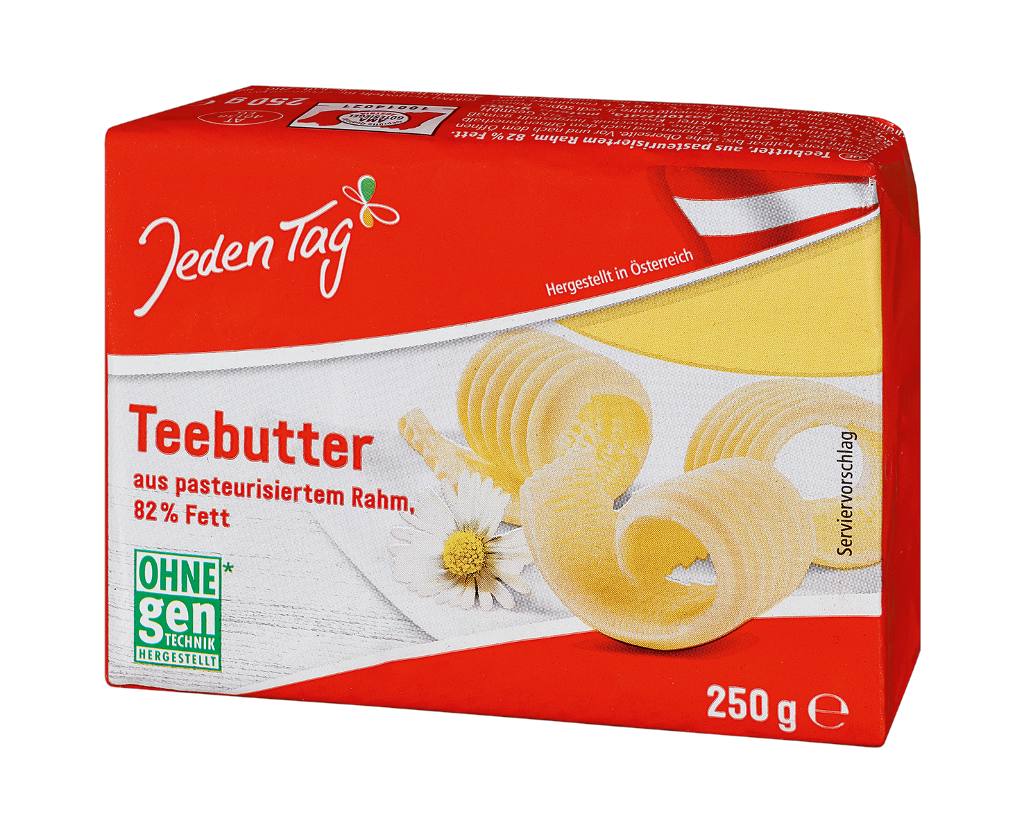 1 250g Pg Jeden Tag Teebutter (40) 