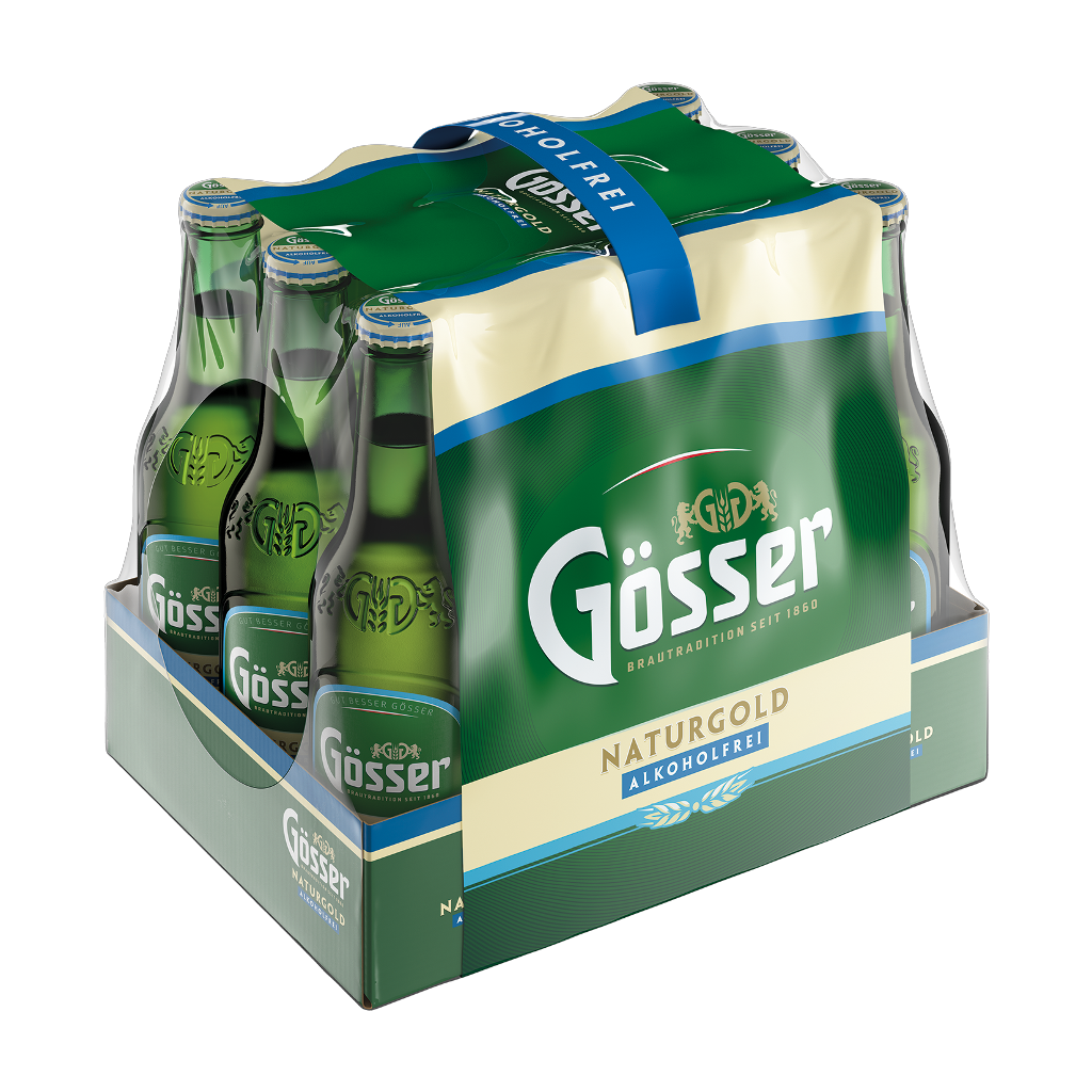 12 0.33l Fl Gösser Naturgold EW       