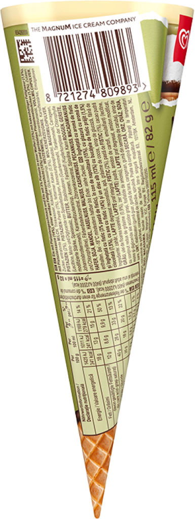 24 115ml Pg TKK Eskimo Cornetto Eis Max Pistachio  