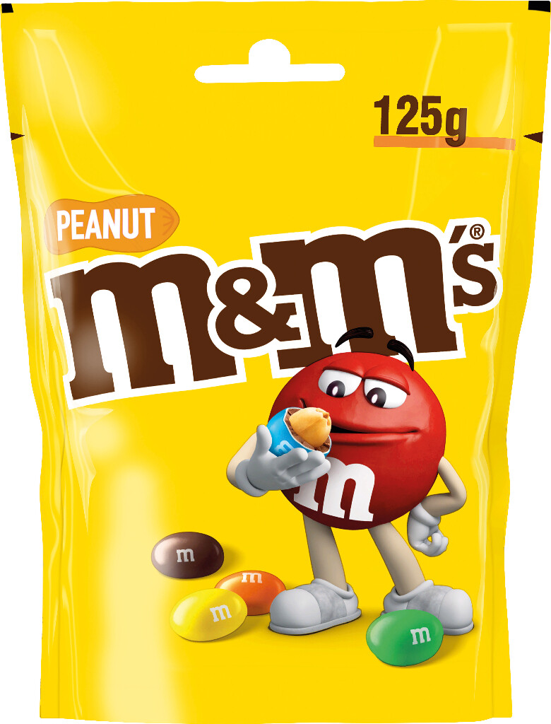 24 125gr Pg M&M's Erdnuss 