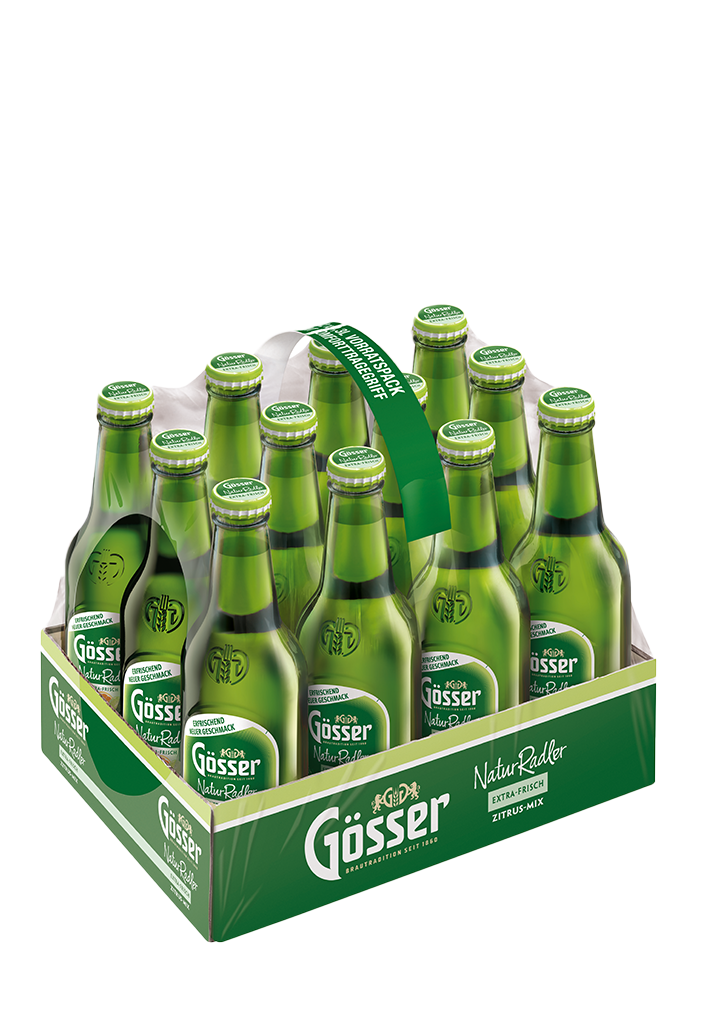 12 0.33l Fl Gösser Naturradler extra frisch Zitrus/Mix EW 