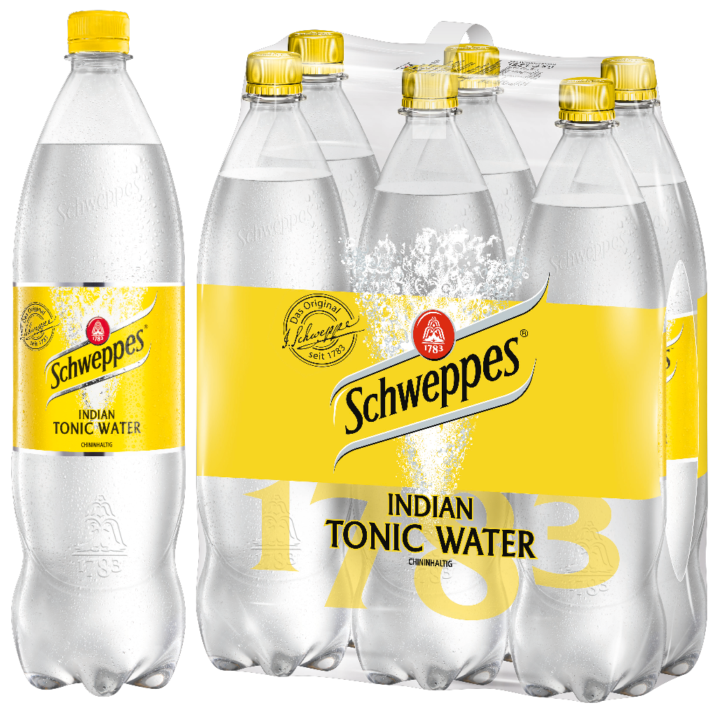 6 1.25l Fl Schweppes Tonic Water EW 