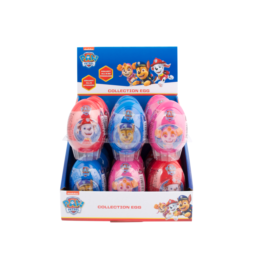 18 10gr Pg Paw Patrol Collection Egg Schokoei 