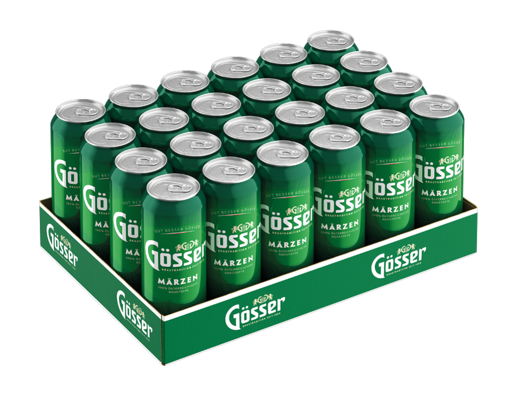 24 0.50l Ds Gösser Märzen Dose EWP 