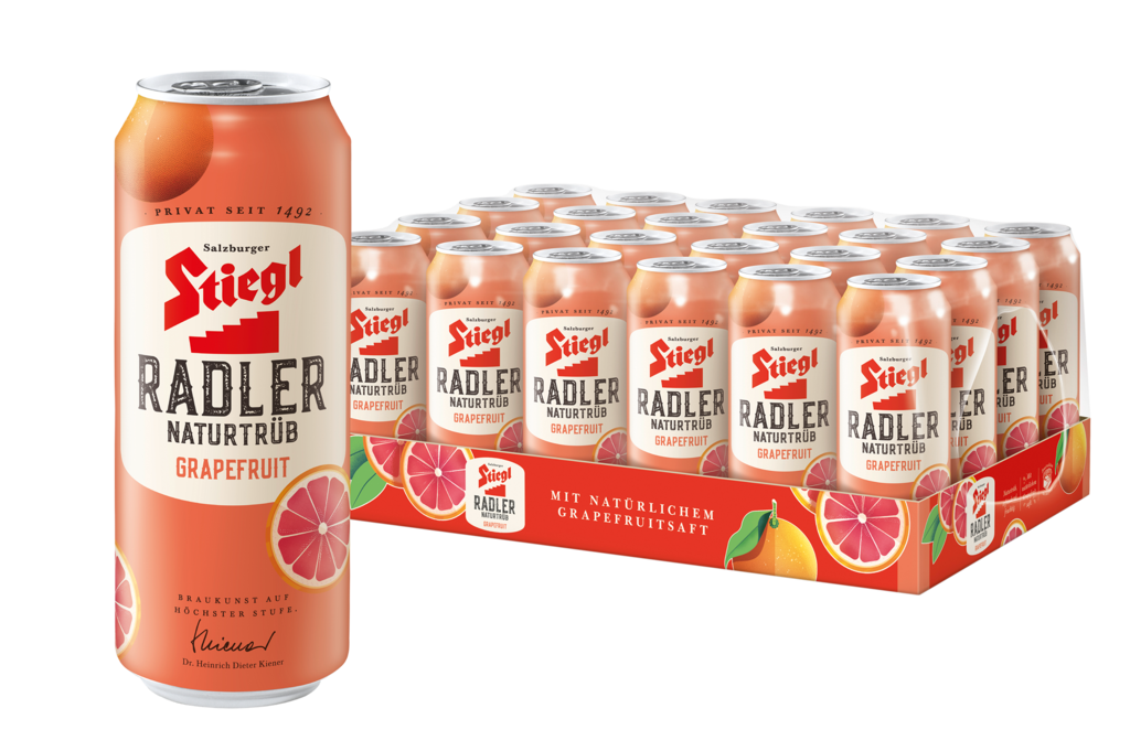 24 0.50l Ds Stiegl Radler Grapefruit EWP 