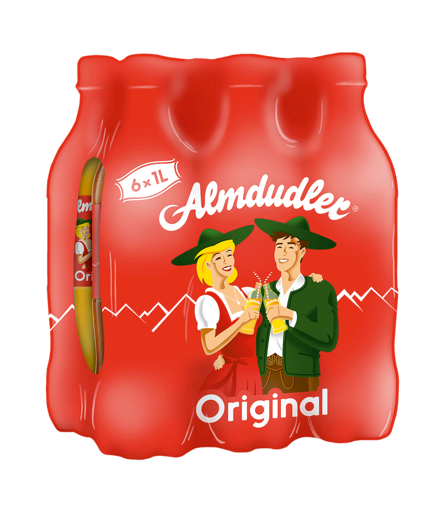 6 1.00l Fl Almdudler PET EWP 