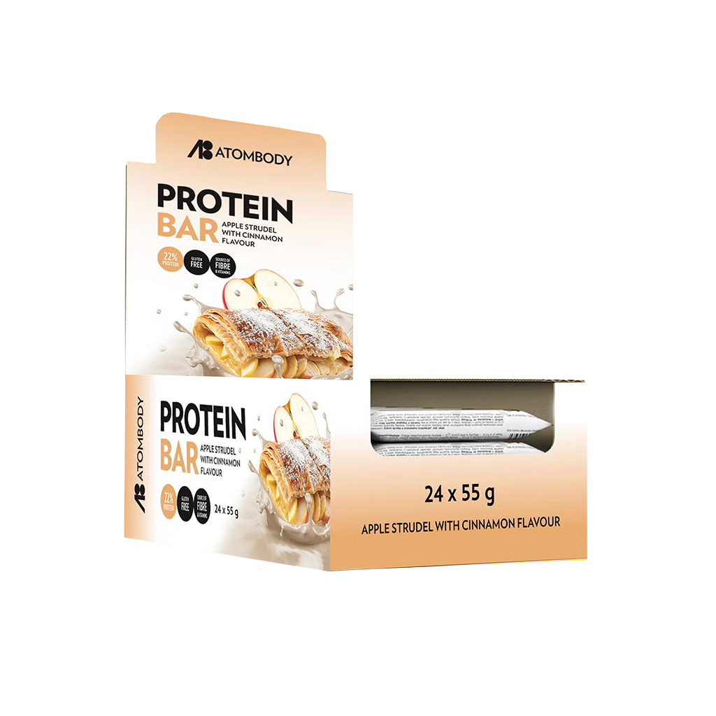 24 55g Rg Atombody Protein Bar Apfelstrudel 