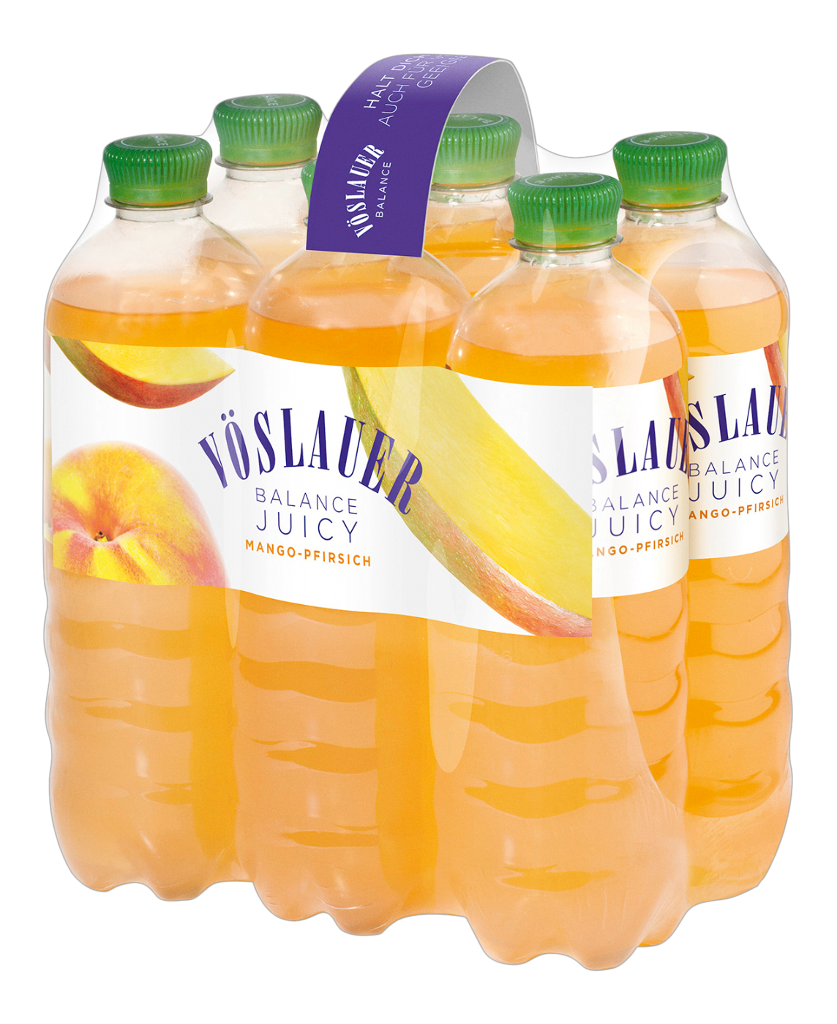 6 0.75l Fl Vöslauer Balance Juicy Mango Pfirsich 