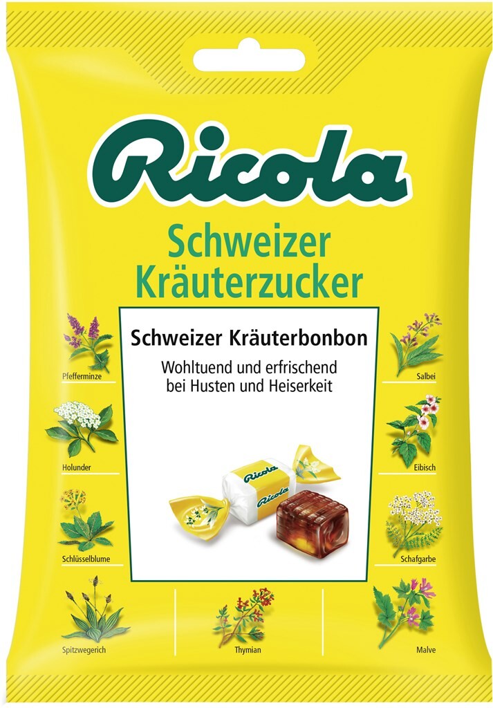 16 75 gr Bt Ricola Kräuterzucker 