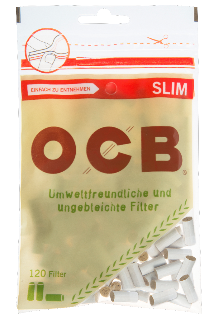 10 120St Pg OCB Org Hemp Slim Filter  