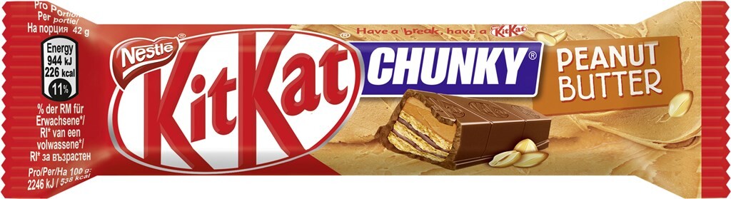 24 42 gr Pg KitKat Chunky PeanutButter 