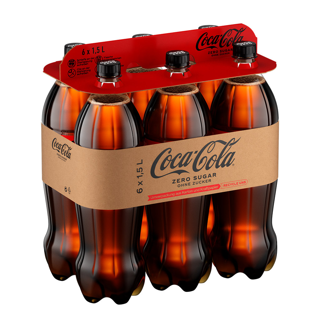 6 1.50l Fl Coca-Cola Zero Litetop PET EWP 