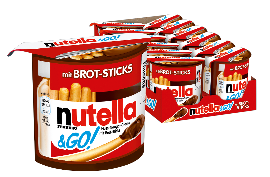 12 52g Pg Ferrero Nutella & Go 