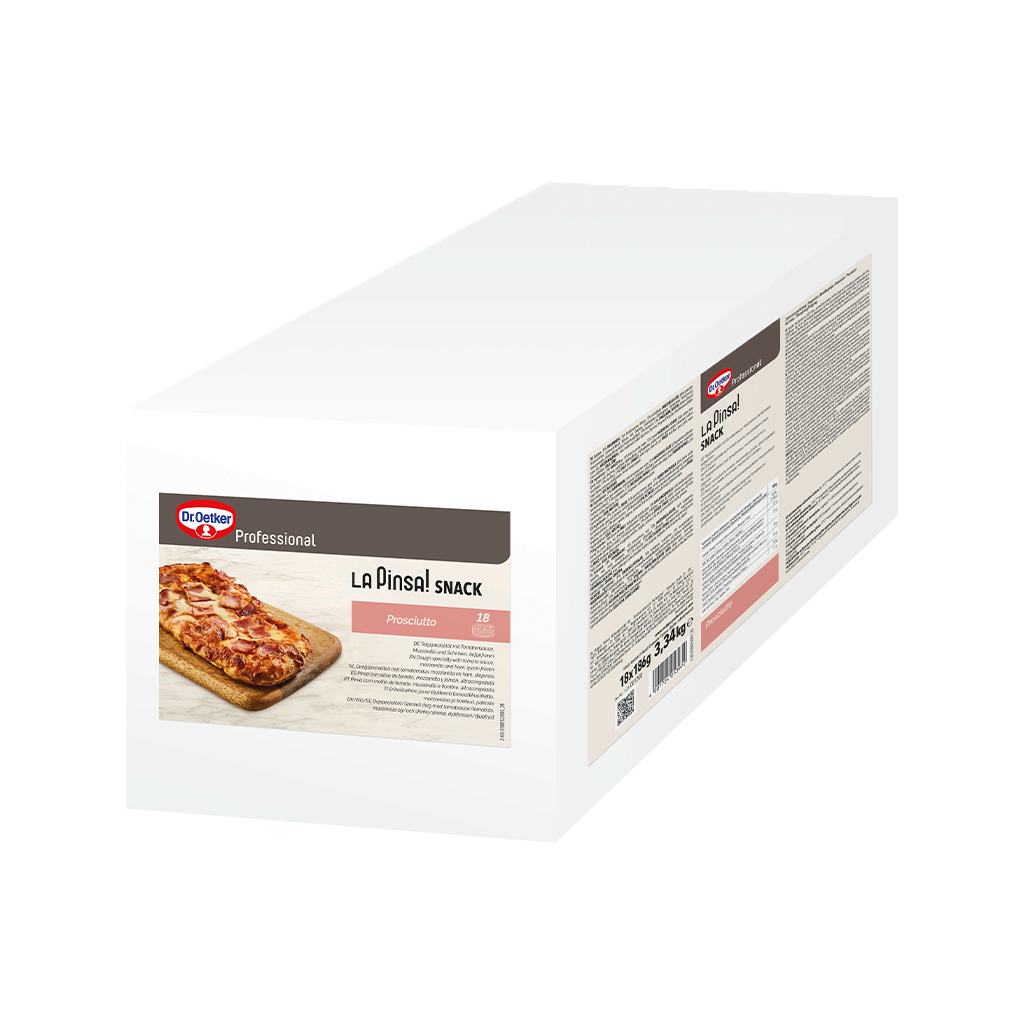 18 186g Pg TKK Dr. Oetker Pinsa Snack Prosciutto 