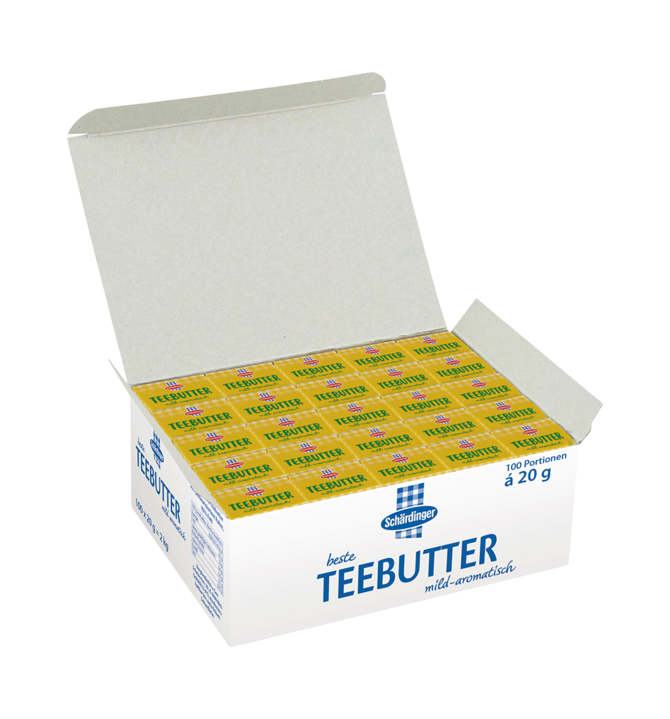 1 100St Pg Schärdinger Portionsbutter 20g 