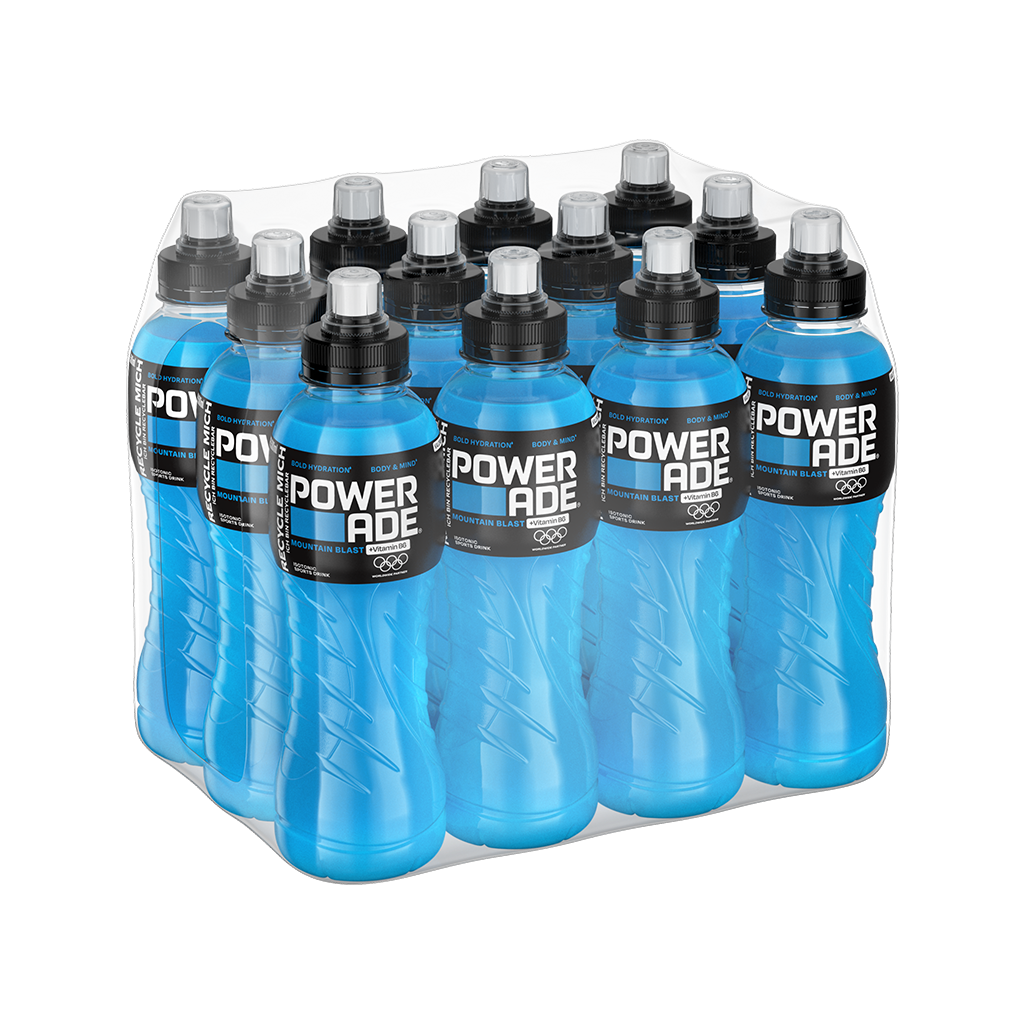 12 0.50l Fl Powerade Mountainblast PET EWP 