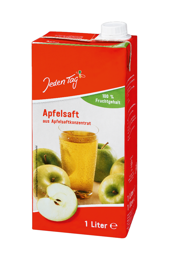 12 1.00lPg Jeden Tag Apfelsaft 100% 