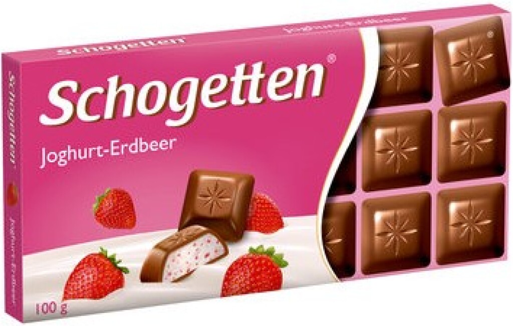 15 100gr Ta Schogetten Joghurt Erdbeer 