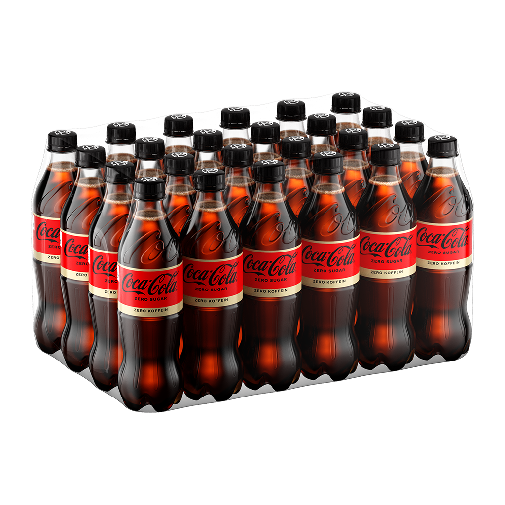 24 0.50l Fl Coca Cola Zero, Zero Koffein PET EWP 