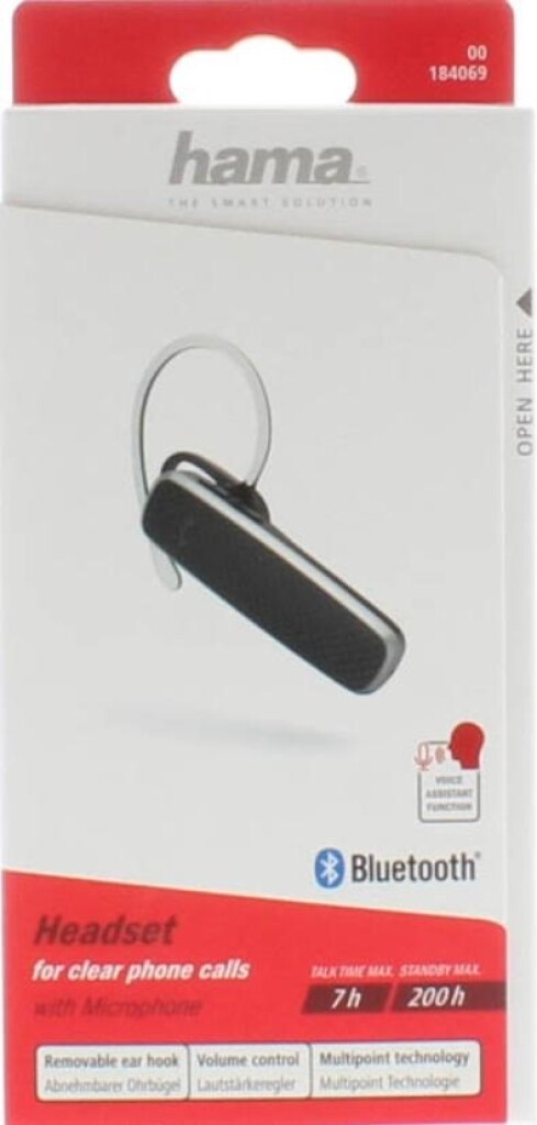 1 1 St Pg Hama Bluetooth-Headset 