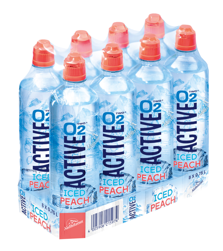 8 0.75l Fl Active O2 Iced Peach EW 