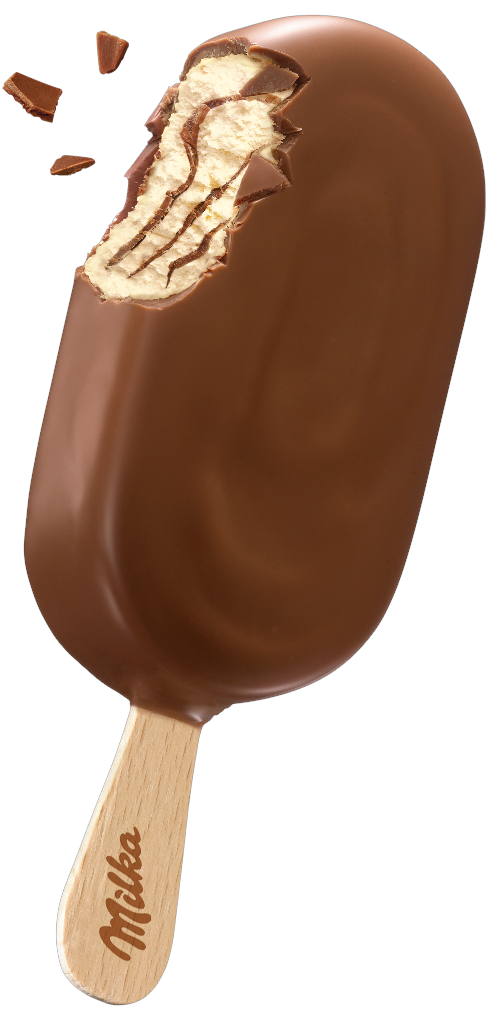 20 90mlPg TKK Milka Eis Chocolate Swirl Stick 