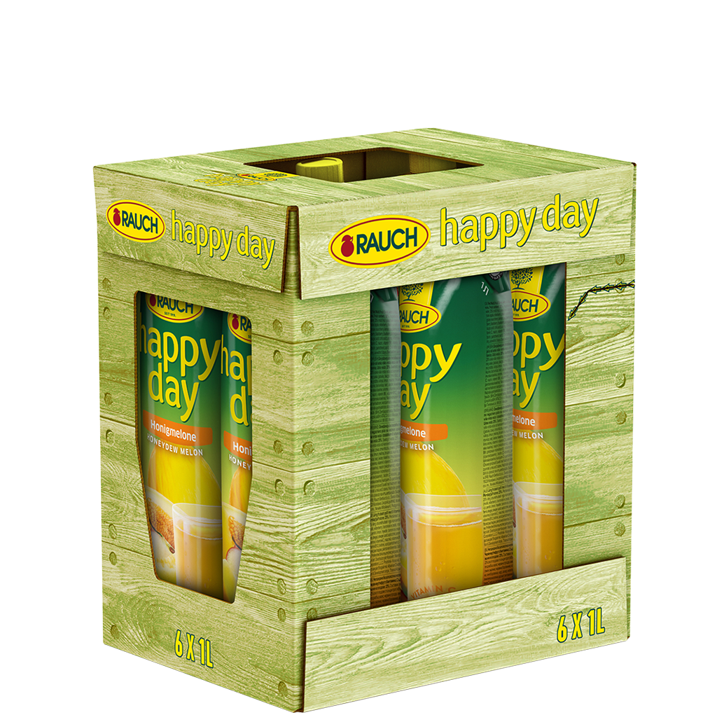 6 1.00l Pg Rauch Happy Day Honigmelone Tetrapak 