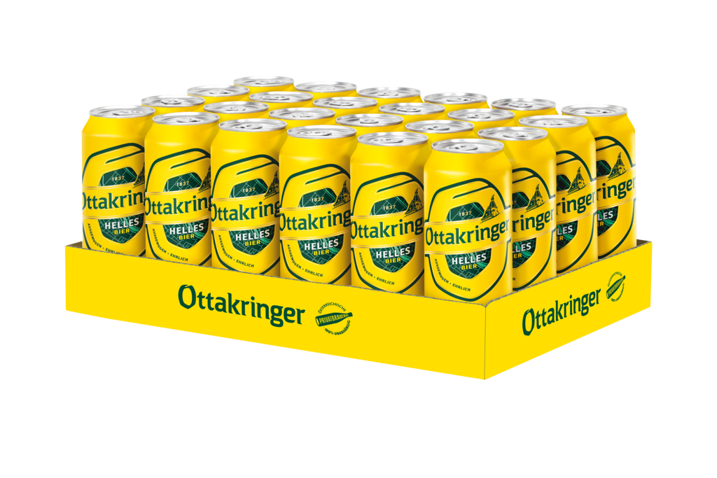 24 0.50l Ds Ottakringer Helles Dose 