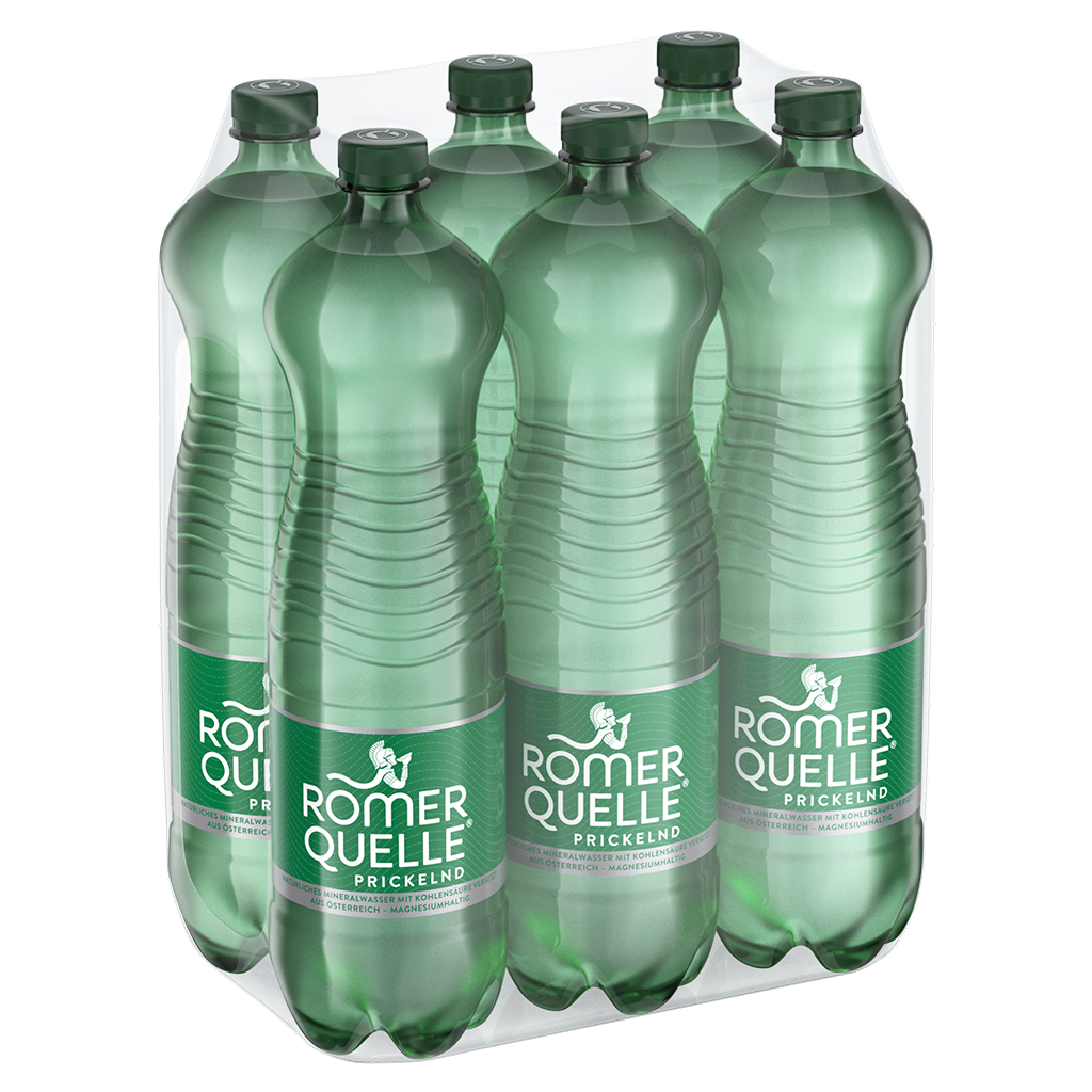 6 1.50l Fl Römerquelle prickelnd PET EWP 