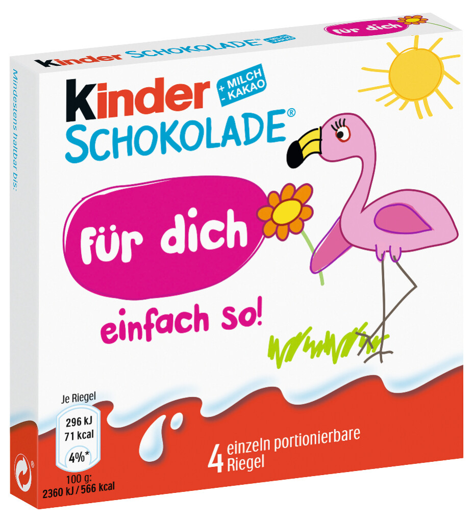 20 50 gr Pg Ferrero Kinder Schokolade T4 