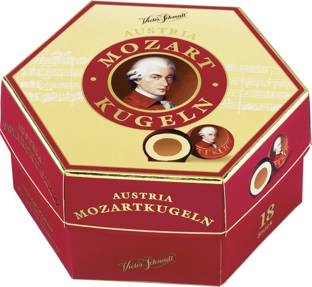 18 297g Pg Austria Mozart Kugeln 