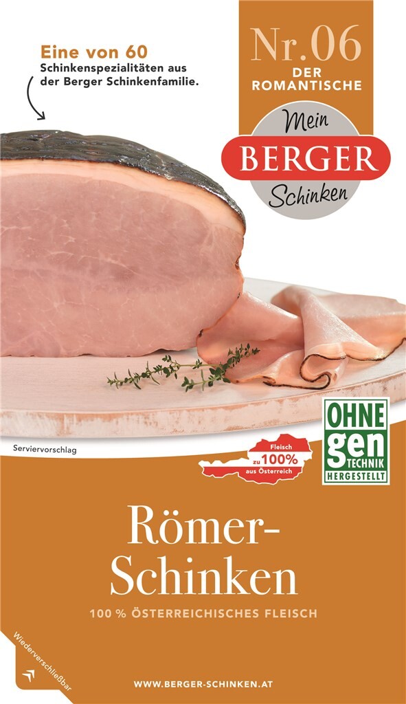 5 100gr Pg Berger Römerschinken       > 